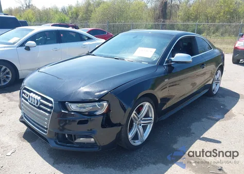 2014 Audi S5 3.0T Premium Plus из США, поврежденный, VIN WAUVGAFR0EA019918